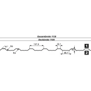 Trapezprofil T18 DR 50 µm Purlak/Purmat