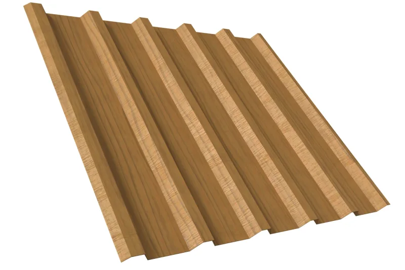 Trapezprofil T35 M Holzoptik