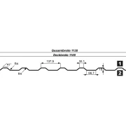 Trapezprofil T20 M 25 µm Aluminium