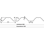 Trapezprofil T60 P Dach/Wand